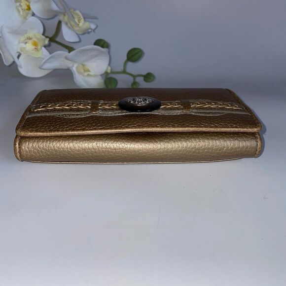Elegant Brighton Deep Gold Women's Clutch Wallet - Picture 5 of 12